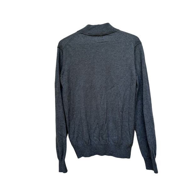 Vineyard Vines Men’s Grey Quarter Zip Sweater – Size S – Made in Italy - Picture 4 of 5